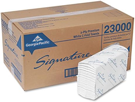 ג'ורג'יה פסיפיק פסיפיק כחול בחר מגבת נייר, קיפול C, 120 חבילה, GP Pro 23000 - מקרה של 12