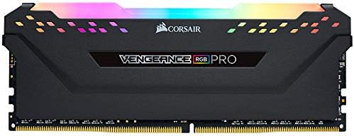 Corsair Vengeance RGB Pro 16GB DDR4 3600 C16 זיכרון שולחן עבודה - שחור