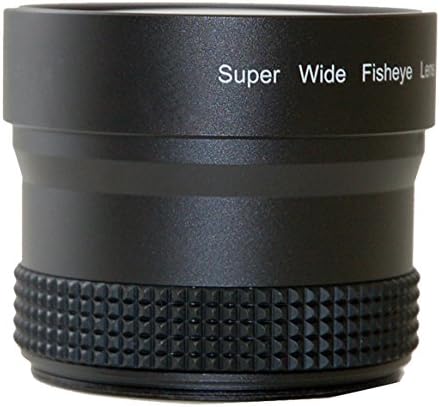 0.21x-0.22X עדשת עין דגים בדרגה גבוהה + NWV בד ניקוי סיבים מיקרו ישיר עבור Canon Vixia HF S200