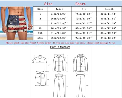 מכנסיים קצרים לוח צ ' ק הדפסת יום עצמאות גברים קיץ אופנה פנאי הדפסה דיגיטלית חמה עם גברים שקופים