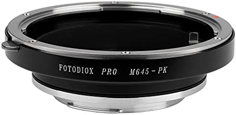 Fotodiox Pro עדשה מתאם הר, עבור עדשת MAMIYA 645 ל- Pentax K-Mount DSLR מצלמות