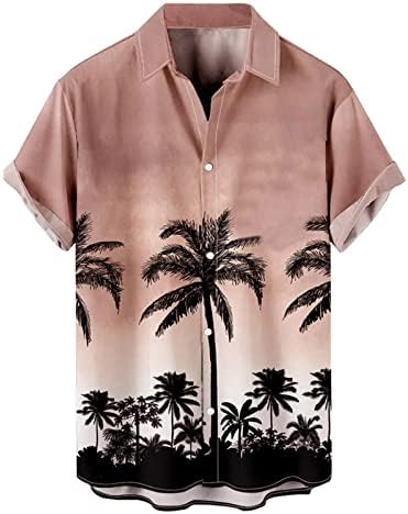 חולצה הוואי לגברים הדפסה בסגנון אתני