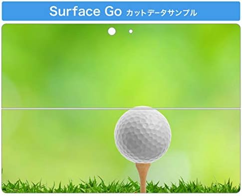 כיסוי מדבקות Igsticker עבור Microsoft Surface Go/Go 2 אולטרה דק מגן מדבקת גוף עורות 000218 דשא יריית