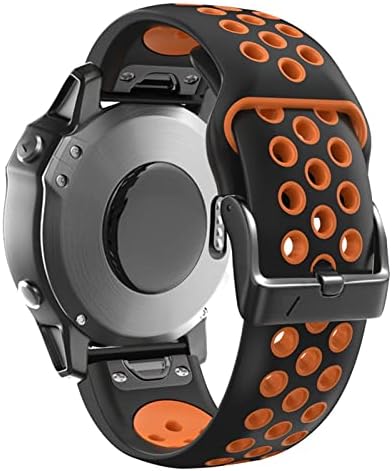 Daikmz Smart Watch Silicone Watch Strap רצועת רצועת Garmin Fenix ​​7 7x 6x 6 Pro 5x 5 Plus 3HR בכושר קל לשחרור