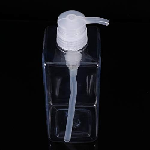 DOITOOL 2 PCS 600 מל מקלחת ג'ל בקבוקי מכולות משאבת פלסטיק בקבוקי שמפו שמפו מיכל מבקבוק נוזלי בית אמבטיה ביתיים