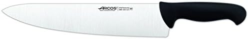 סדרת Arcos 2900 - סכין שף - להב ניטרום נירוסטה 12 - ידית צבע שחור פוליפרופילן