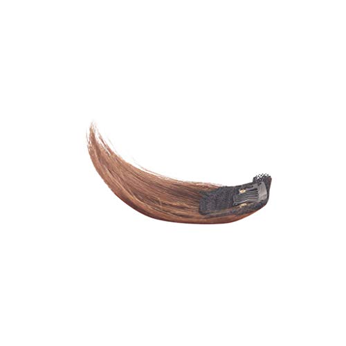 כרית שיער אמיתית פלאית פלאית מכסה חום קירח אנטי-אמת שיער עגול מברשת לייבוש שיער עדין