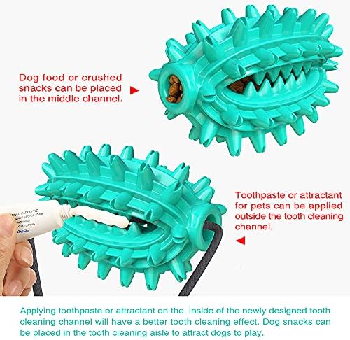 Aydfn Pet Molar Stick שיני כלבים ניקוי מקל צעצוע לחידת חיית מחמד, גומי TPR טבעי רך לא רעיל עם