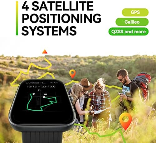 Amazfit Bip 3 Pro Watch Smart עבור Android iPhone, & Bip U Pro Smart Watch עם Alexa מובנה לגברים נשים, GPS