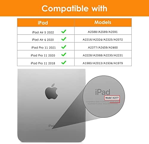 מארז פופט בועת דחיפה של Ufainei לאייפד אייר אייר דור 4/5 מארז 10.9 אינץ 'iPad Pro 11 אינץ