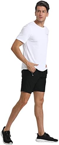 חולצת אימון לגברים תלבושות קצרות: 2 סטים מקבצים אופנה קיץ מזדמן רופף אימוני חדר כושר חדר כושר