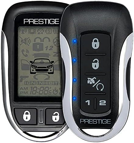 Prestige APS997Z LCD דו כיווני המאשר טווח התחלה ואזעקה מרחוק 1 מייל
