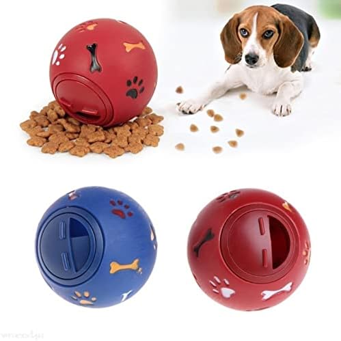 Koikosefvs כדורים עמידים בפני פאזל ניקוי גומי חורק משחק גור כלב דליפה מזון כלב צעצועי חיות מחמד ציוד לחידת