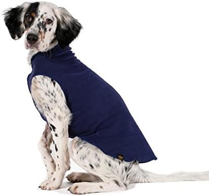 מעיל כלב פס פו זהב - גודל כחול כהה 12