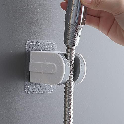 מחזיק ראש מקלחת רכוב על קיר ניולי מארגן אחסון אטום לשמן אטום למים לאביזרי אמבטיה
