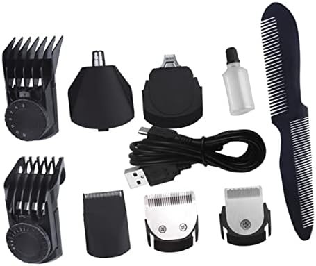 1 סט 7 חשמלי מכונות גילוח חשמלי שיער קליפר שיער חותך גוף מכונות גילוח לגברים חשמלי שיער חותך שיער כלי