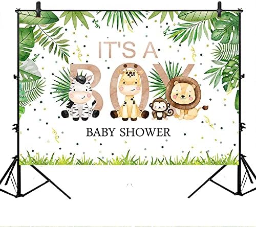זה ילד תינוק מקלחת רקע ספארי ילד תינוק מקלחת רקע ג ' ונגל חיות תינוק מקלחת תפאורות קישוטי עבור בנים