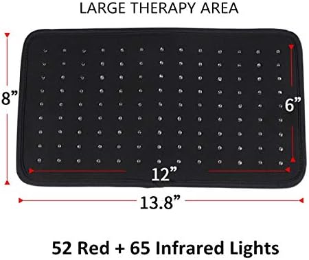 DGXINJUN אינפרא אדום אור אדום מכשיר מכשיר כאבי גב הקלה על FDA כרית LED מנוקה גמישה גמישה גמישה