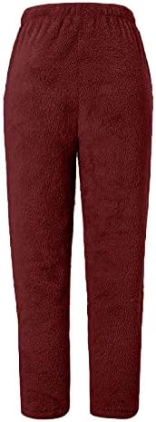 מכנסיים מרופדים של Ruziyyoog מכנסיים מרופדים 2023 חורף חם עיוות ג'וג'ר מכנסי טרנינג אתלט