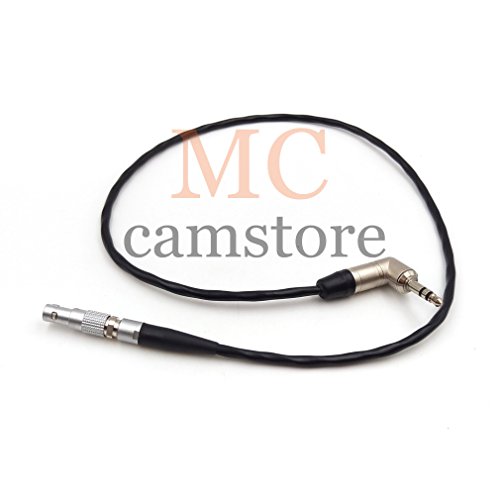 McCamstore 4 PIN עד 3.5 ממ כבל קוד TIMECODE, עבור כבל קוד SYNC CODE של EasyNC לאפוס אדום/Scarlet-W/Raven/נשק/GEMINI