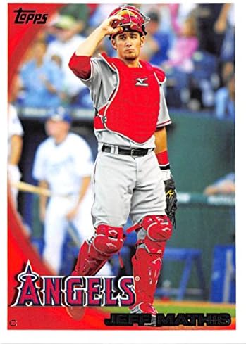 2010 Topps 504 Angels Jeff Mathis NM-MT