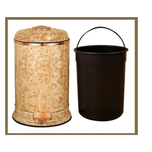 השיש קווי נירוסטה פח אשפה מתכת פסולת סל אשפה תיק מחזיק אשפה סל עיצוב הבית