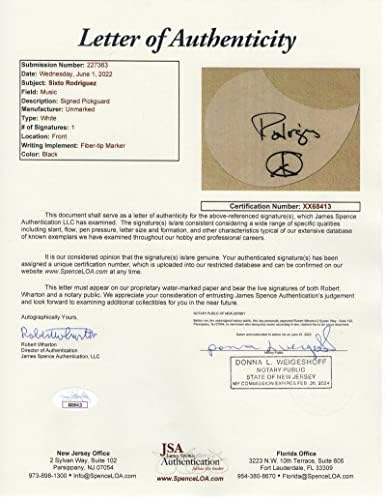 סיקסטו רודריגז חתם על חתימה בגודל מלא גיבסון אפיפון גיטרה אקוסטית עם אימות ג 'יימס ספנס ג' יי. אס. איי.
