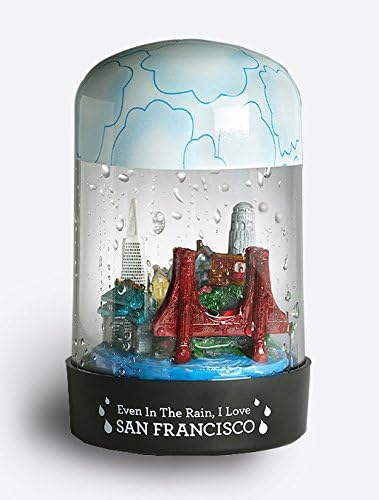 Rainglobes - אני אוהב את סן פרנסיסקו - הגלובוס שגשם - אומנות מעודנת - סגנון ייחודי, עיצוב הבית גלובוס
