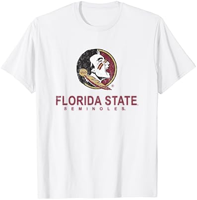 חולצת טריקו לבנה של פלורידה מדינת פלורידה