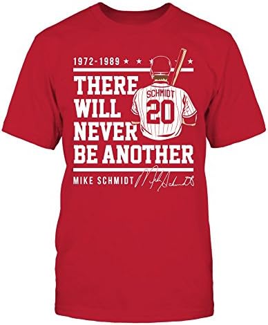 חולצת טריקו של Mike Schmidt Mike Schmidt - לעולם לא תהיה עוד אחת - טי של גברים / אדום / 2xl