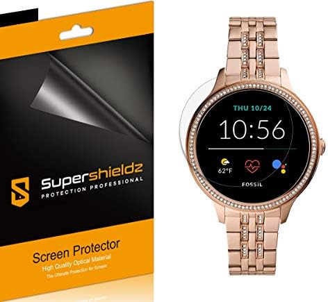 Supershieldz מיועד למגן מסך Smartwatch של נשים מאובנות Gen 5E 42 ממ, מגן ברור בהגדרה גבוהה