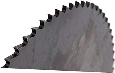 X-deree 80 ממ x 1.2 ממ 72 שיניים HSS עגול מסור מסור חותך טחון חותך שחור (80 ממ x 1.2 ממ 72 D_I_ENTE