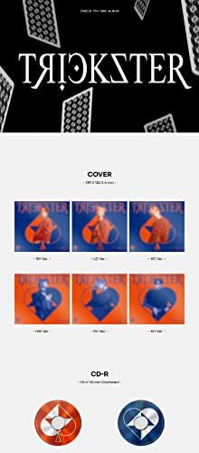 Oneus Trickster אלבום מיני 7th Digipack גרסת HW Cover CD+1P פוסטר+חוברת 16p+1 מדבקה 1P