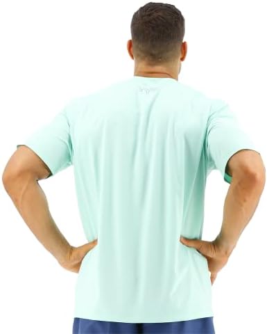 ביצועי השמש הקצרים של שרוול קצר של גברים ביצועי חולצת טריקו UPF 50+