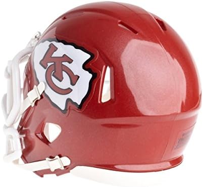 Riddell Unisex מהפכה למבוגרים Riddell NFL Kansas City Chief Speed ​​Speed ​​Mini Headet, צבע צוות,
