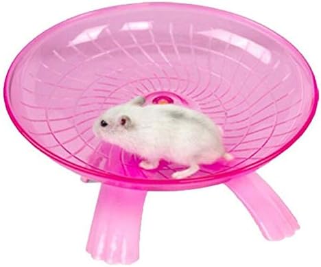 צעצועי חיות מחמד של Wyksoku, אוגר חיות מחמד עכבר מעופף עכבר ריצה דיסק תרגיל גלגל גלגל כלוב אביזרים