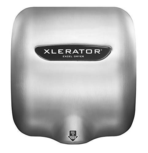 Xlerator XL-SBH 1.1N מערכת סינון HEPA מערכת מייבש יד לשירותים ממשלתיים, תעשייתיים ומסחריים, 12.2 אמפר
