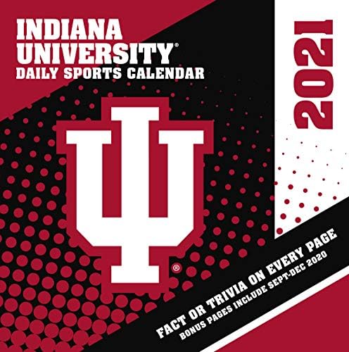 Turner Sports Indiana Hoosiers 2021 Box Calendar