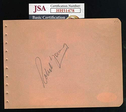 רוברט יאנג ג 'יי. אס. איי. איי חתם על חתימת דף האלבום של וינטג' 1940
