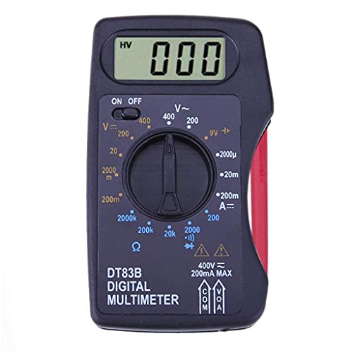 Quul multimeter dt83b כיס מד זרם דיגיטלי Voltmete DC/AC OHM Meter Tester מכשירים חשמליים