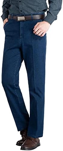 זיכרון הבית של גברים דקיקים מתאימים ג'ינס ג'ינס רזים לגברים במצוקה נוצץ אופנה ברגליים ישר נצנצים