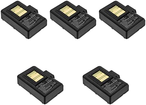 5 PCS 2600mAh החלפת סוללה ל- ZQ500 QLN220 QLN320 ZQ620 ZR638 ZQ610HC ZR628 QLN220HC QLN320HC