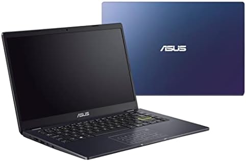 ASUS 14 HD מחשב נייד דק אולטרה, אינטל סלרון N4020, 4GB RAM, 64GB EMMC, USB-C, HDMI, NumberPad,