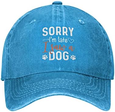 אני מאחר ראיתי כלב כובע לנשים בייסבול כובעי מגניב כובעים