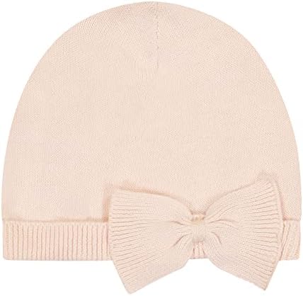 לורה אשלי בגדי תינוקות 3 חלקים מוגדרים עם סוודר תינוקות, חותלות וכובע סרוג, תלבושת סרוגה כותנה לבנות, 0-18