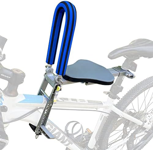 מושב אופניים אחורי/קדמי של Gemonexe עם כל MTB הבוגרים, המתאים לילדים בני 2 עד 8 שנים