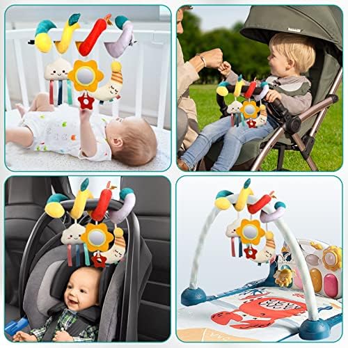 צעצועי מושב לרכב של אלונאפ לתינוקות 0-6 חודשים צעצועי עגלות צעצועים צעצועים של צעצועים לתינוקות 0-3