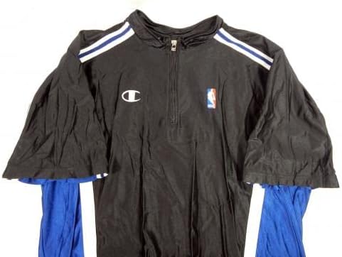 משחק פילדלפיה 76ers הונפק חולצת קליעה שחורה XL DP41638 - משחק NBA בשימוש