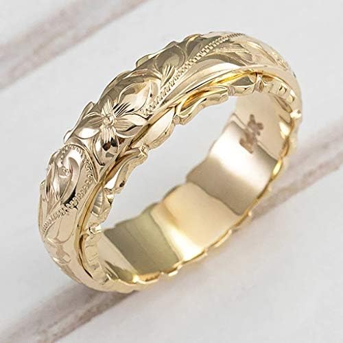 טבעות אצבעות אמצעיות לנשים וטבעות תכשיטים אלגנטיות מזהב פרח חתונה כסף 925 טבעות רסיס תכשיטים אצבעות אמצעיות