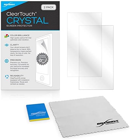 מגן מסך גלי תיבה התואם ל- LG 34 Monitor - Cleartouch Crystal, עור סרט HD - מגנים מפני שריטות עבור LG 34